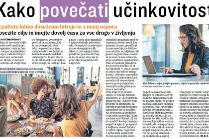 105248 kako povecati ucinkovitost